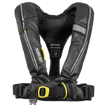 275N Deckvest Duro+ Lifejacket Harness (Black) - UML Pro Sensor Elite Manual Firing Head