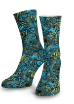 SpaceFish Army Dive Socks