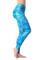 SpaceFish Army Womens Leggings - Turtle Tie Dye - Image 2