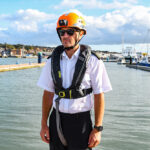 275N Deckvest Duro+ Lifejacket Harness (Black) - UML Pro Sensor Elite Firing Head - Image 4